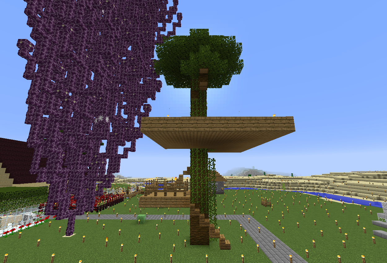 ツリーハウス作ったよ！ : r Minecraft