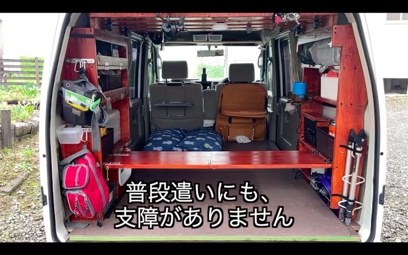 プラモ感覚で車中泊仕様にDIYできるキャンピングカー自作キットを発見！ エブリイオーナー必見！ - SOTOBIRA