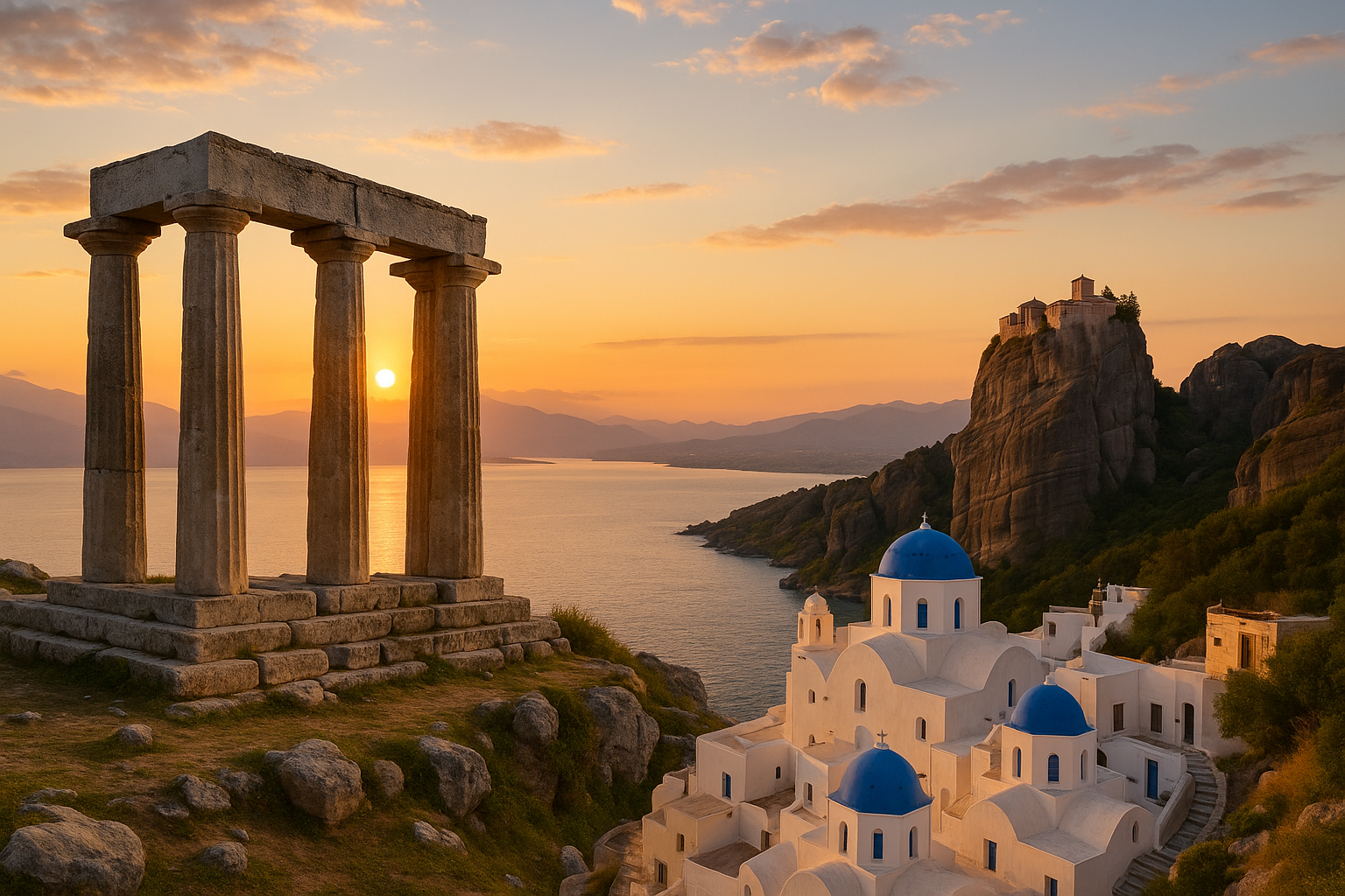 ギリシャの世界遺産一覧！あの有名な「パルテノン神殿」や「天空の城」もアレンジに強い個人旅行専門店 スペースワールド