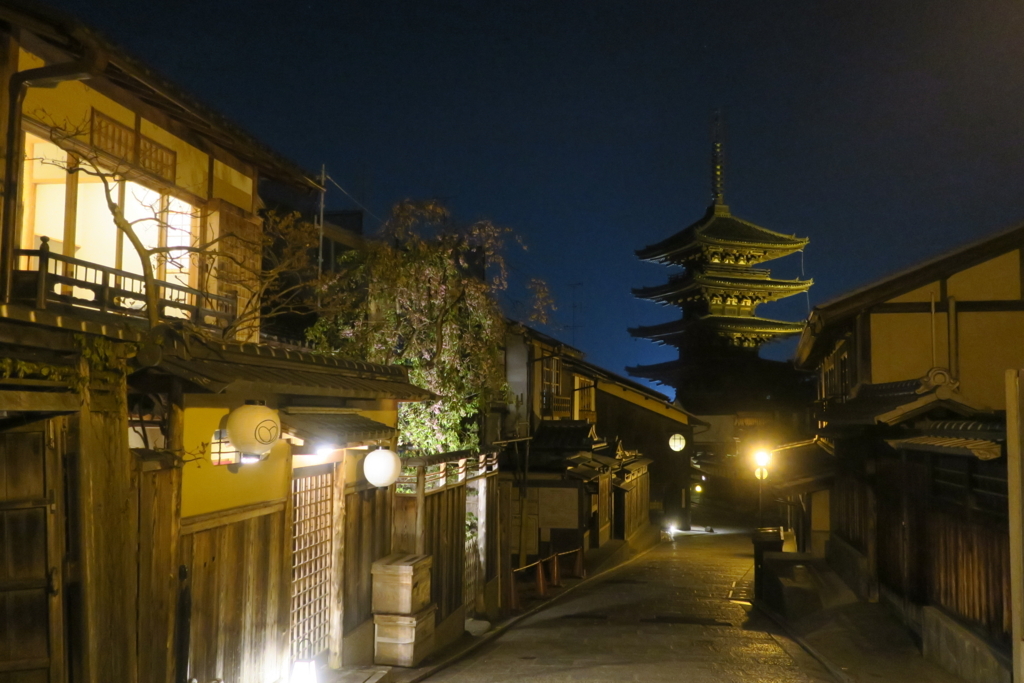 京都祇園花街の夜景写真をどうぞぉ〜: おきらく“しぇぽ”のファインダ