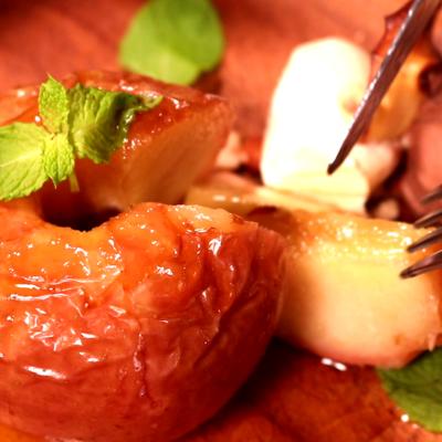 丸ごと焼きりんご