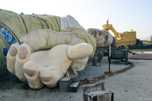 廃墟空撮 富士ガリバー王国の今Mavic3ドローン空撮 ガリバー旅行記