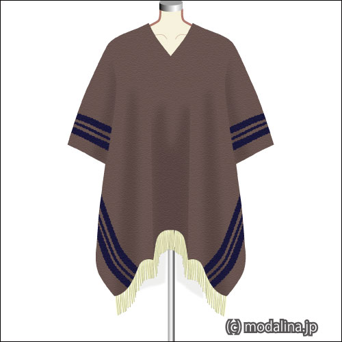 ポンチョ ペルー PO-M07