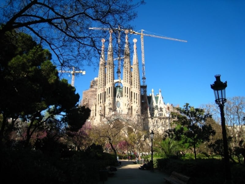 現地で知った衝撃の事実、サグラダ・ファミリアは2026年完成じゃない！？ 「2026年完成」はイエスの塔、メインの「栄光の正面」の建設はなんとこれから 1