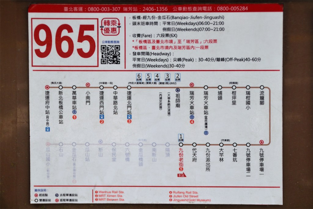 にしたくとりっぷ旅初心者にオススメ 台北から九份 きゅうふん への行き方