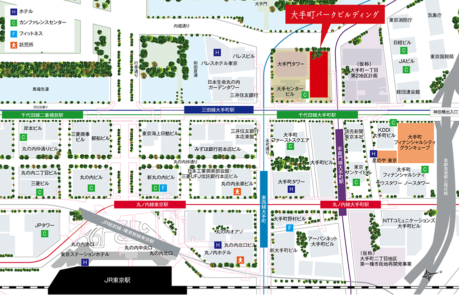 JR東京駅と地下通路でつながっていて乗り換えに便利な地下鉄駅４選。雨でも濡れず迷いにくいのでオススメ - アルくんのシンプルライフ
