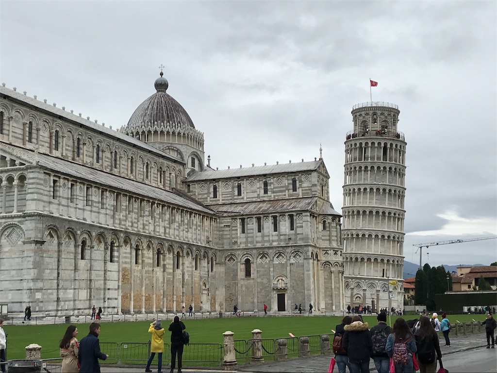 ピサの斜塔は何度傾いている？ 外国の風景⑤イタリア- 気ままな趣味の散歩道