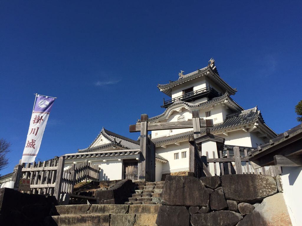 清洲城天守から新幹線を眺める : 蜜蜂的写真日記