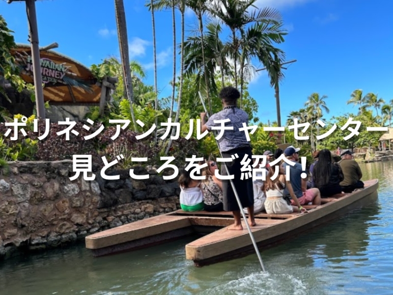 ポリネシア カルチャー センター：アンバサダー デラックスヒルトンハワイアンビレッジはラニハワイツア