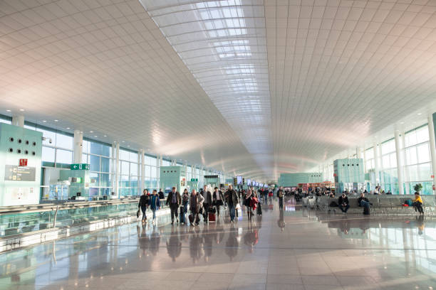 スペイン・バルセロナ空港。El Prat de Llobregat Aeropuerto