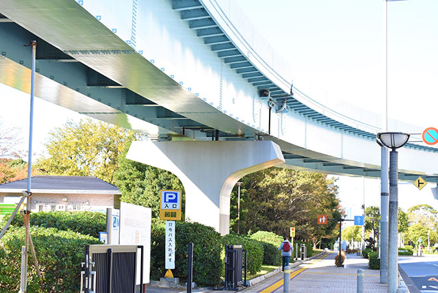 ２月のお台場：潮風公園入口から船の科学館駅前まで ＰＡＲＴ２ -