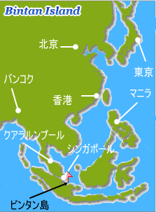 インドネシア ビンタン島 絶景ホテルアジアン楽園リゾートホテル