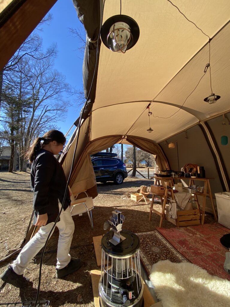 おこもりキャンプのススメ！冬キャンプはお座敷スタイルで徹底攻略！ 我が家の過ごし方pamapampのキャンプブログ