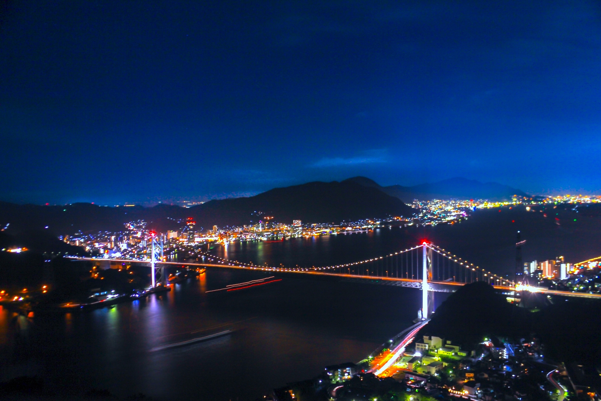 関門海峡をまたぐ２本目の橋「第二関門橋計画」 支間長１ｋｍ超の「下関北九州道路」 「明石海峡大橋」以来のビッグプロジェクト！: 陽は西から昇る！関西のプロジェクト探訪