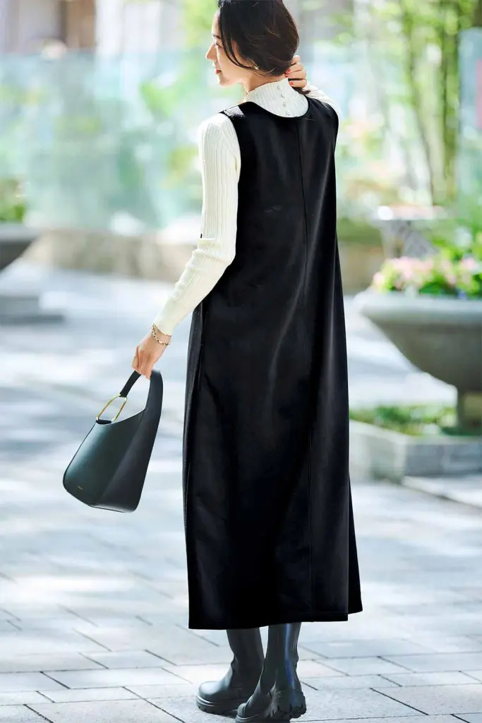 50代女性の冬のコートファッション、着こなしのコツハルメク暮らしとお金