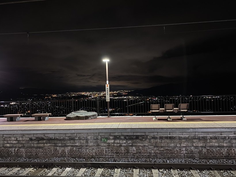 姨捨山 - 日本夜景100山