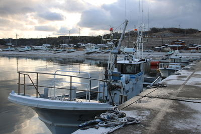 流浪の画家」の隆くん: 〇下北半島「大間漁港」。まぐろ一本釣の港