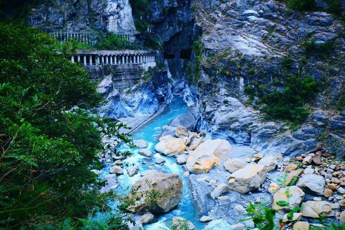 台湾花蓮 タロコ 太魯閣 渓谷の危険性を知って下さい