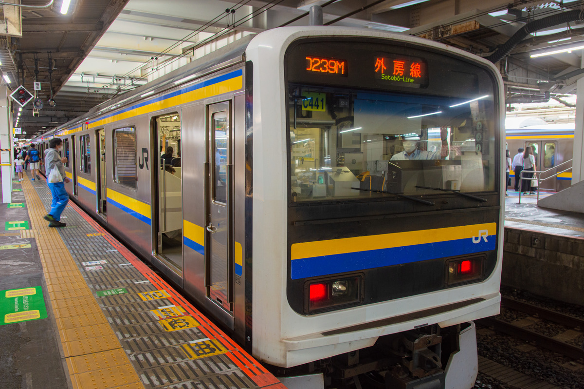 上総一ノ宮駅から錦糸町駅 2024年03月14日鉄道乗車記録 鉄レコ・乗りつぶしby