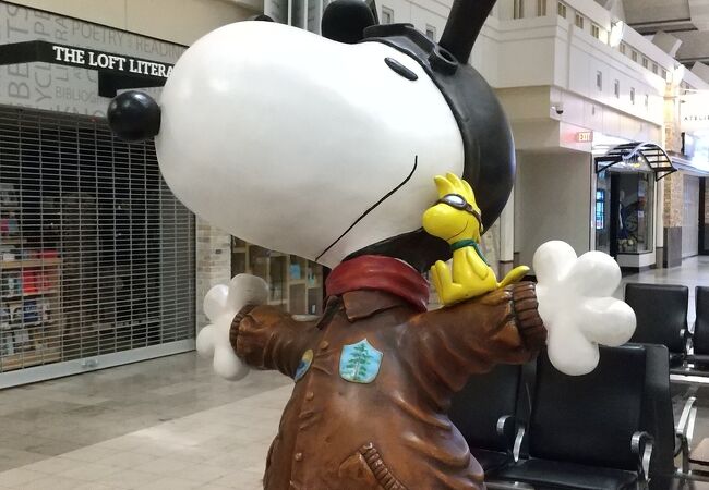 ミネアポリス国際空港 スヌーピーの生まれた場所 ミネアポリスラスベガス ロサンゼルスの旅