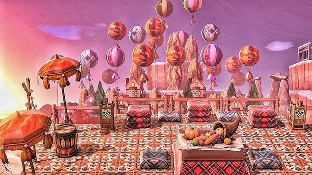 あつ森 洋風な街並みと博物館 島クリエイト