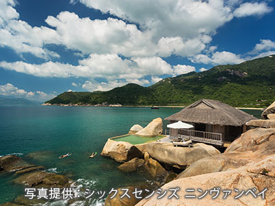 美麗なニャチャンから70分 秘境感たっぷり、自然の楽園An Lam Retreats Ninh