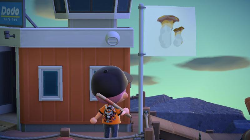 あつ森の可愛いKitty島の旗デザインTikTok