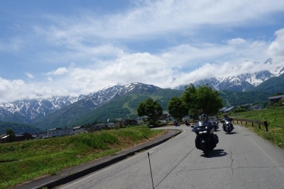 長野 北アルプスツーリング 4 23 日-