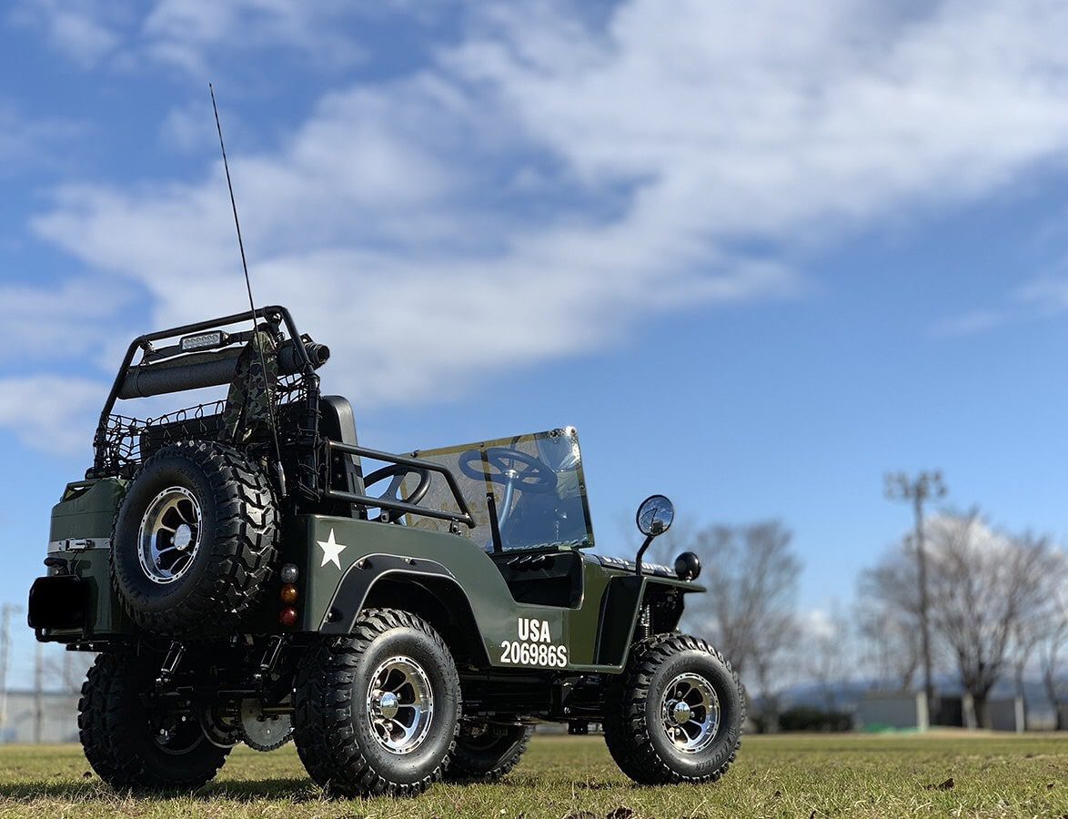 SaCHS MADASS 125cc日本ミニジープメーカー トライクファクトリージャパ