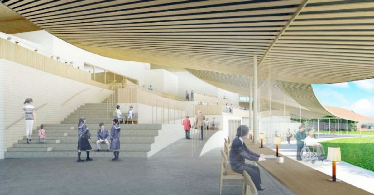 武雄市文化会館庭園 ― 鍋島茂義ゆかり