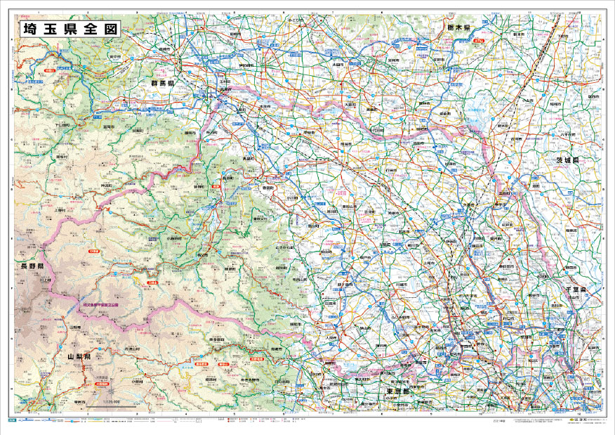 埼玉県の地図Map-It マップ・イット