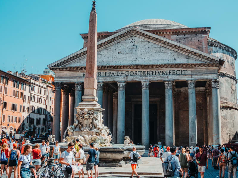 パンテオン 優先入場チケット事前予約＜日本語セルフガイドアプリ付き＞ *当日予約OKイタリア