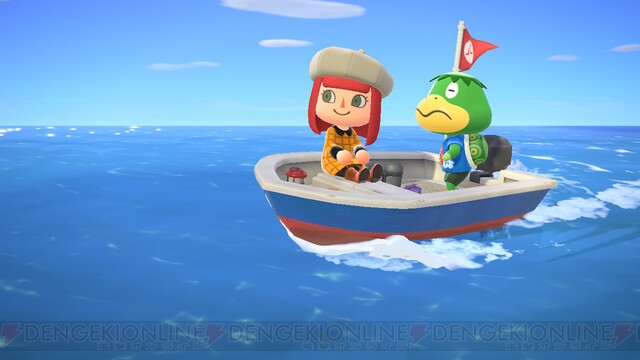 あつ森 つねきちビーチに繋がる小さな船着場 マイデザなし島クリエイト 秋島6 -