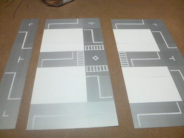 🥛, 本日の工作 牛乳パック 手作りトミカタウン, 今スシローとかオートバックスとかあるよね。うちには日産とエネオスしかないから私が好きな