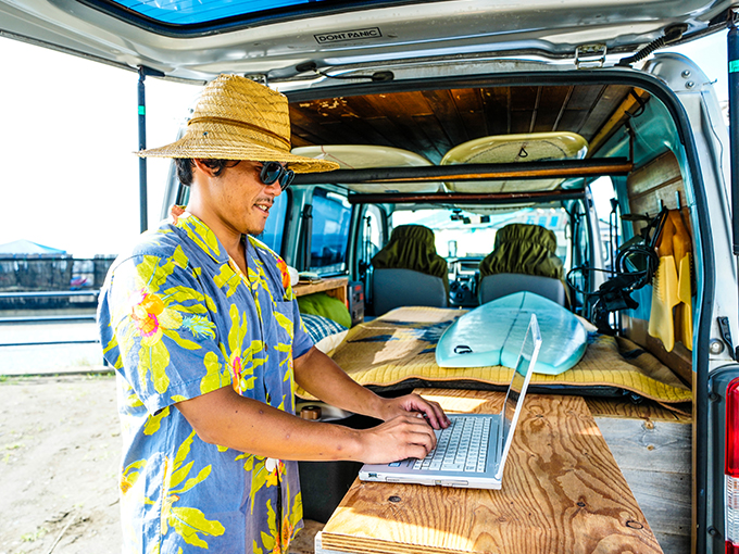 プロボックスカスタム中古車1番の使用目的は趣味の〝サーフィン〟です。プロボックスカスタム専門店ギネス 中古車・新車・ハイブリッド