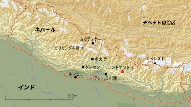 Trekking Guide Nepal トレッキング用地図 ネパールの通販