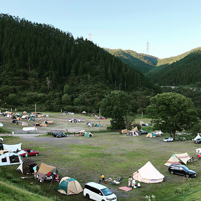 めいほう高原キャンプフィールドへキャンプツーリング③くままーくの気ままな日々 The days when