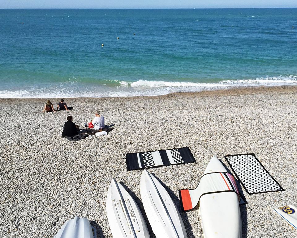 ムードラグ 「ふくいの海」C-152001_02レジャーシート ラグ ラグマット