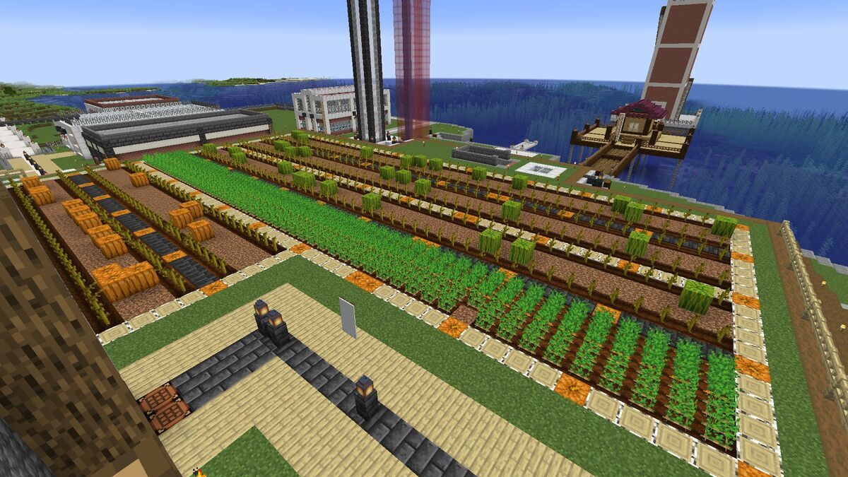 17 シンプルで使いやすい大倉庫を作ろう！収納や仕分けのコツ！ 初心者向けのマインクラフト