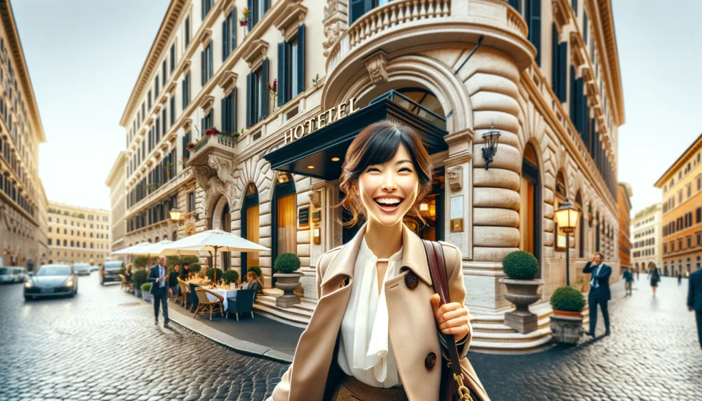 土砂降りのローマ テルミニ駅前ホテルからプチ散策します