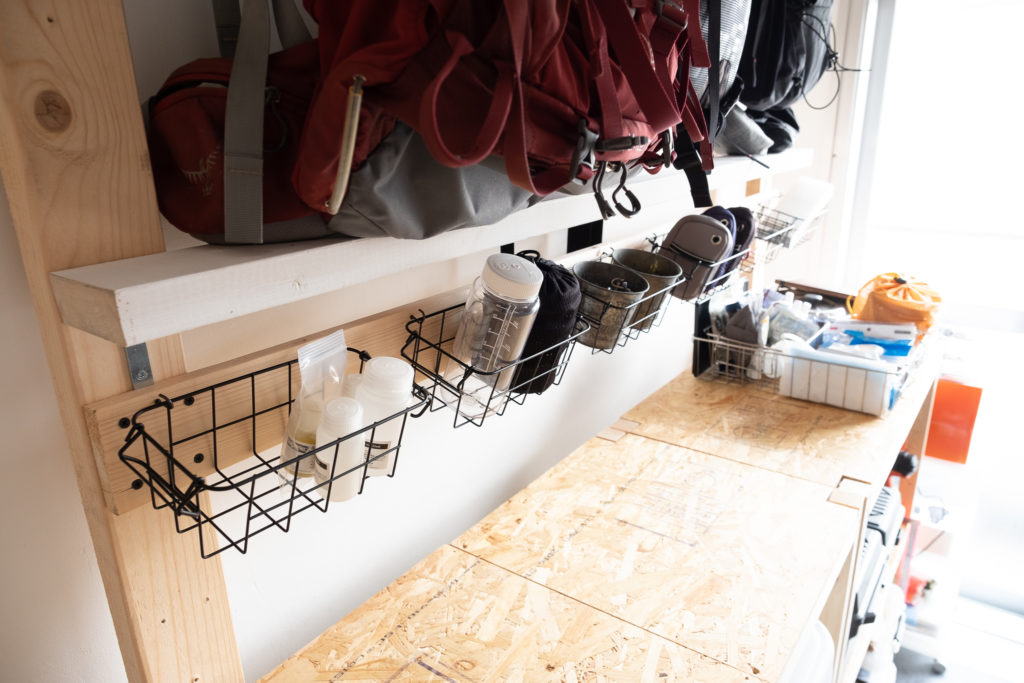 ディアウォール DIY 山道具収納のインテリア・手作りの実例RoomClip ルームクリップ
