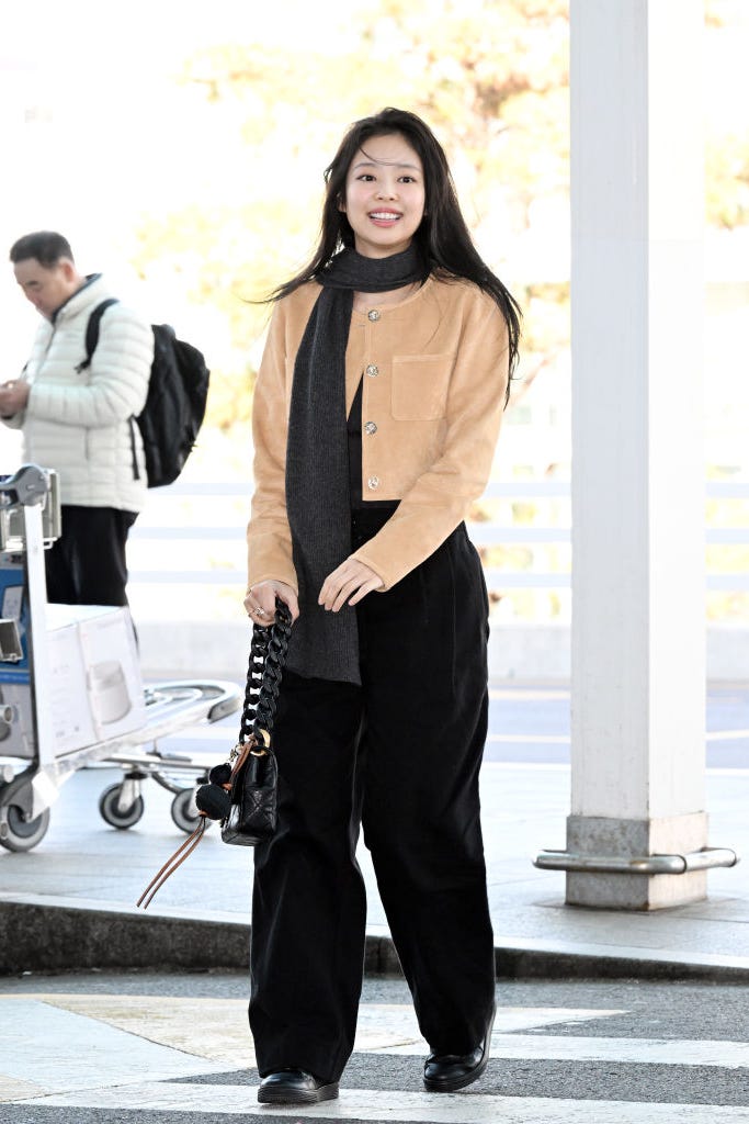 BLACKPINKジェニの空港ファッションまとめページ 2