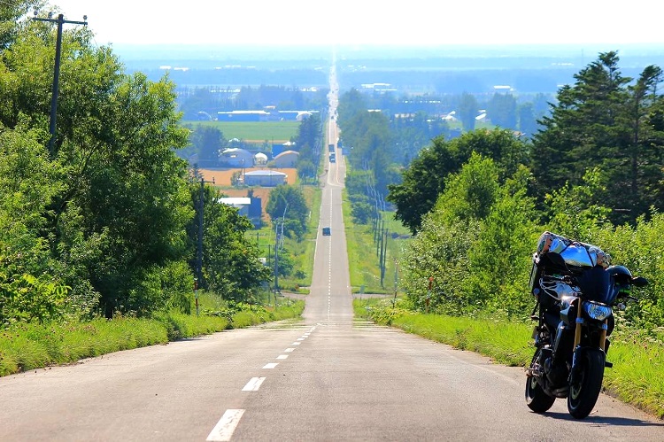 絶景ロード 宗谷丘陵 シェルロード