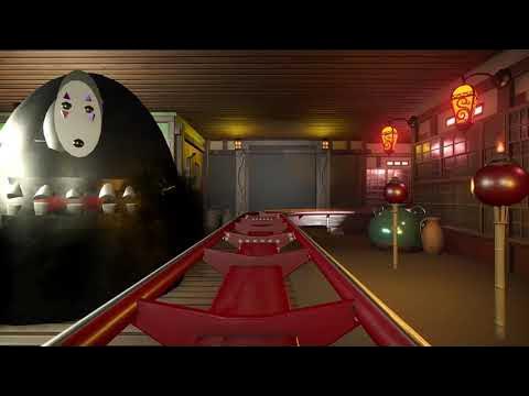 もののけ姫」のジェットコースターをリニューアルして乗ってみた！ renewed the roller