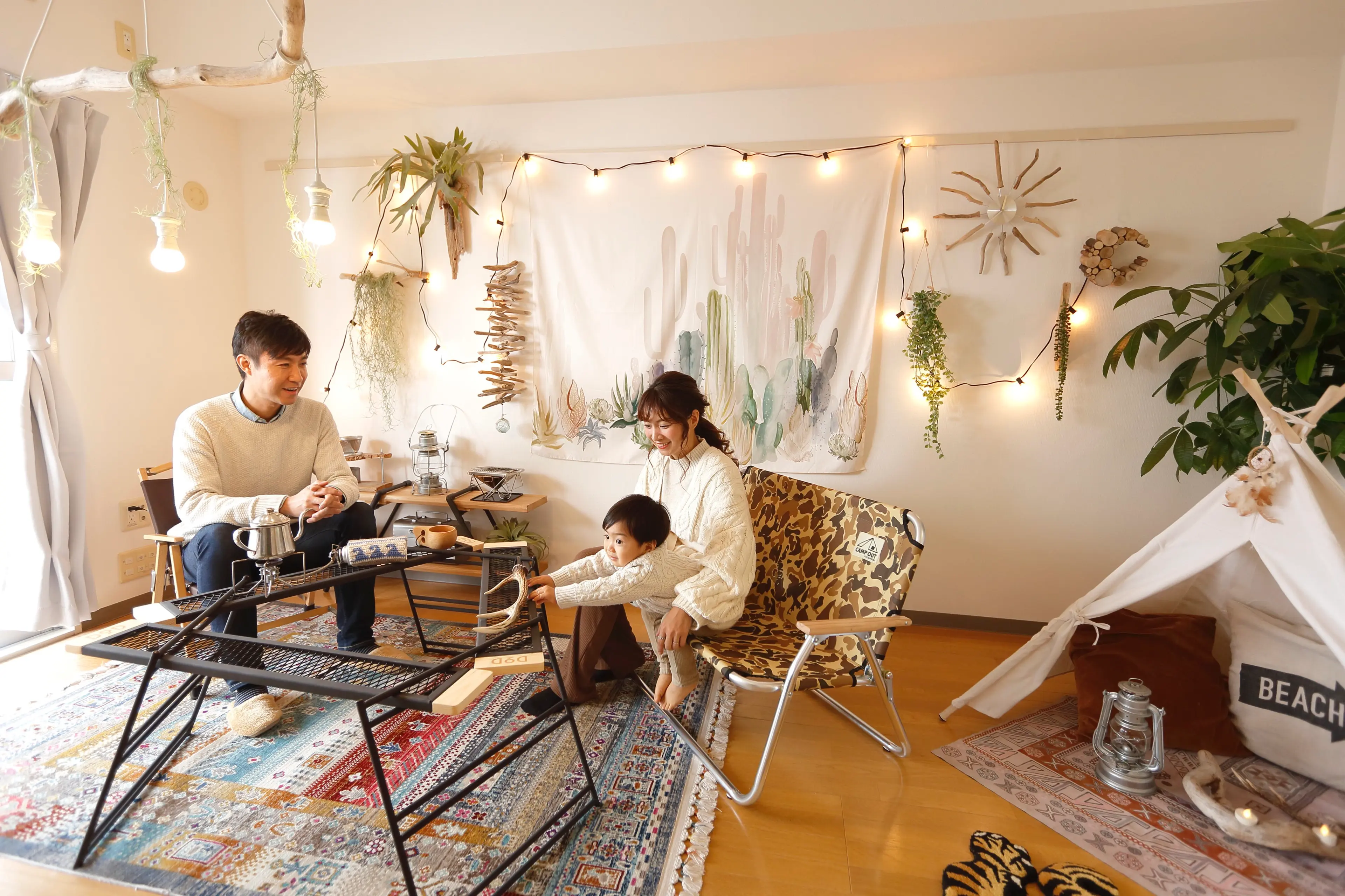 自宅でもここまでできる☆家にいながらアウトドアを楽しめるおうちキャンプRoomClip mag暮らしとインテリアのwebマガジン