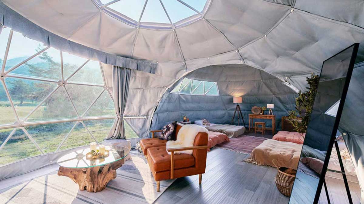 1日2名様限定 関西・大阪「ソロ活」は「ソログランピング」パームガーデン舞洲