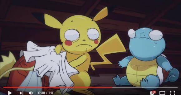 今日のピカチュウみんなですべり台遊び🎶 メッソンはちょっぴり怖いのかな ？🥺💓pikachugrookeyscorbunnysobblepokemonpikachu_snapphotoofthedayピカチュウサルノリヒバニーメッソンポケモンすべり台