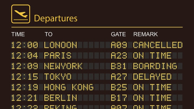 空港で慌てない！搭乗時間が確認できる「What time is boarding?」をマスターしようGo! World