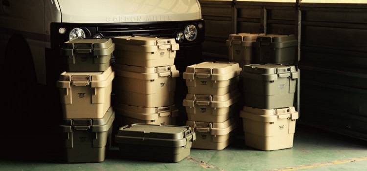 キャンプ ギア 工具 収納 スタッキング