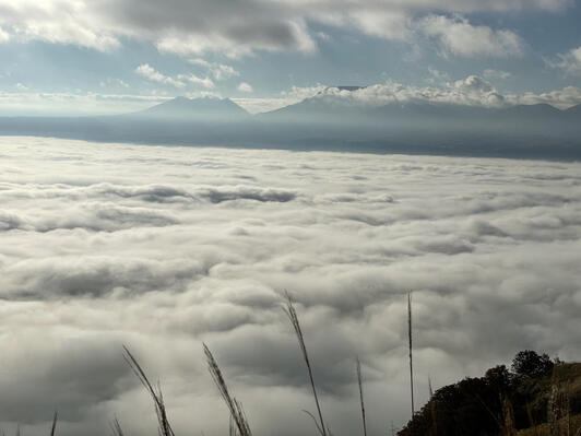 阿蘇スカイライン展望所 ミルクロード沿いの絶景駐車場│Harada Office Weblog